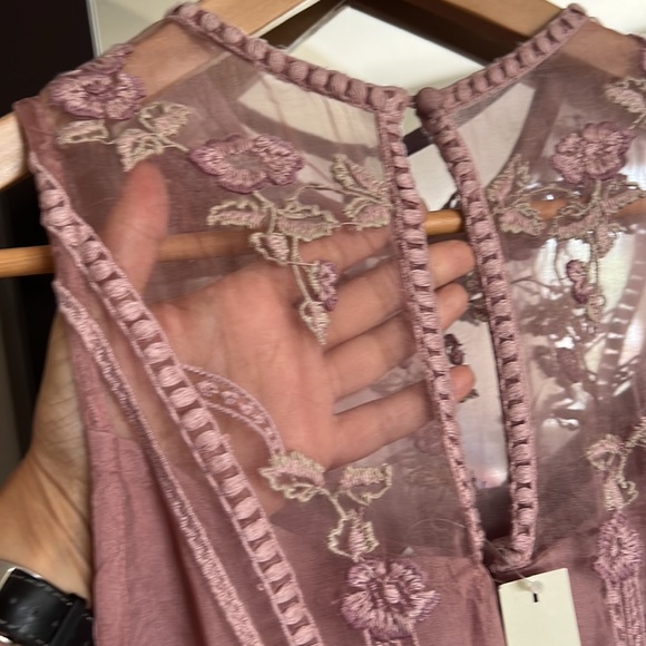 BHLDN Hithero Anessa Dress Size 4 Never Worn - Picture 4 of 10